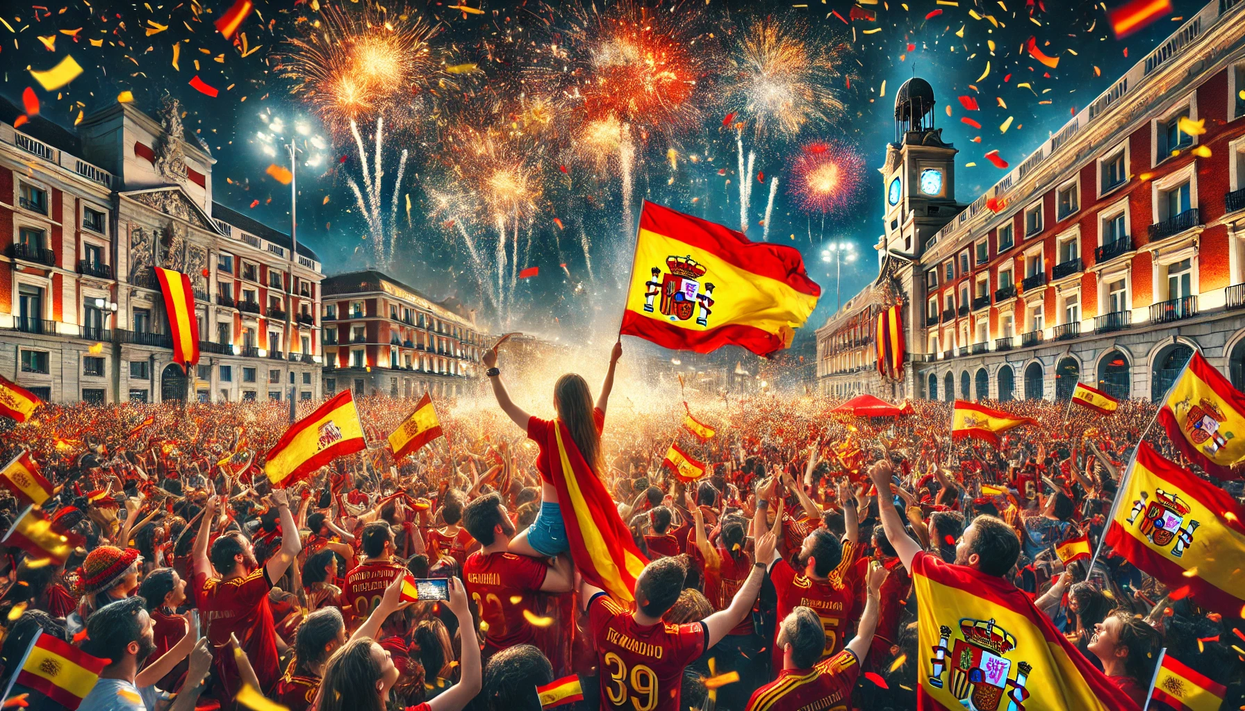 España Celebra una Victoria Sin Precedentes en la Copa Mundial Femenina en Medio de Festividades Nacionales